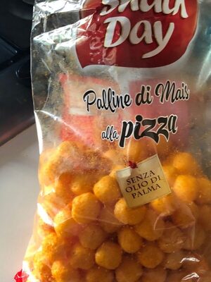 Palline di mais alla pizza