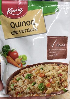 Quinoa alle verdure front packaging