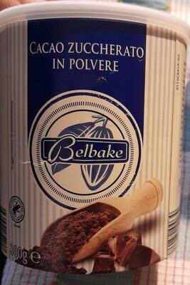 Cacao zuccherato in polvere