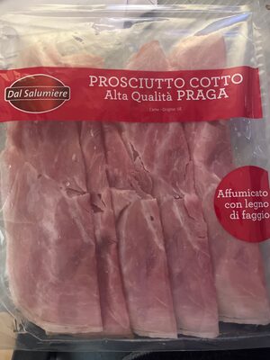 Prosciutto cotto front packaging