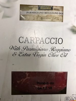 Lidl Deluxe Beef Carpaccio