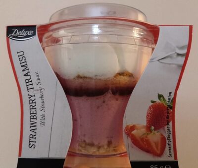 Strawberry tiramisu