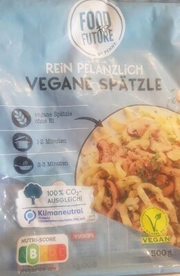 Rein Pflanzlich Vegan Spätzle