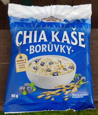 Chia Kaše Borůvky front packaging