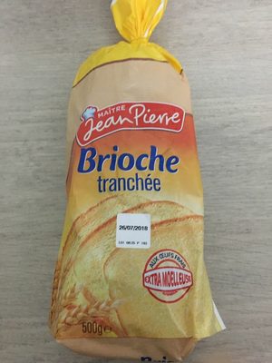 Brioche tranchée front packaging