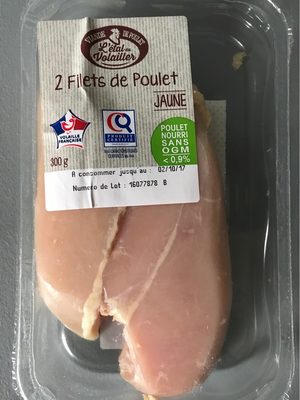 2 Filets de Poulet Jaune