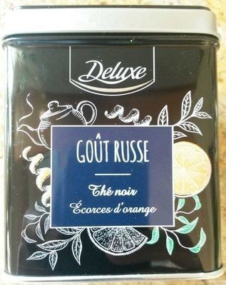 Goût Russe Thé noir écorces d'orange