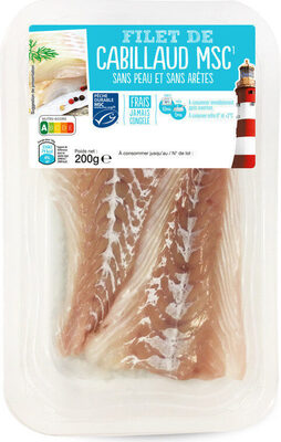 Filet de cabillaud MSC