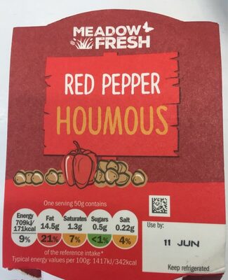 Red pepper houmous