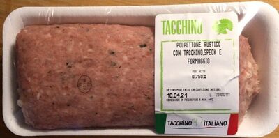 Polpettone Rustico con tacchino speck e formaggio
