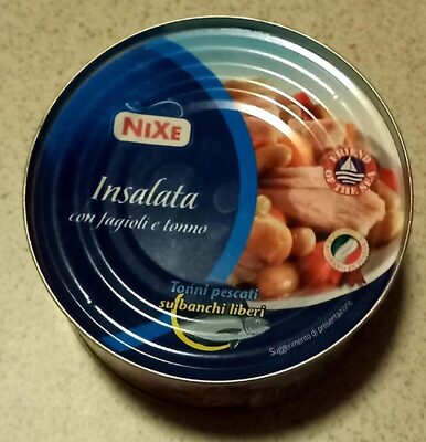 Insalata con fagioli e tonno