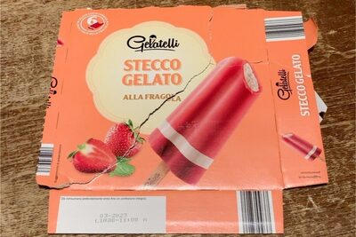 Stecco gelato all fragola