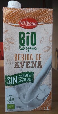 Bebida de avena bio