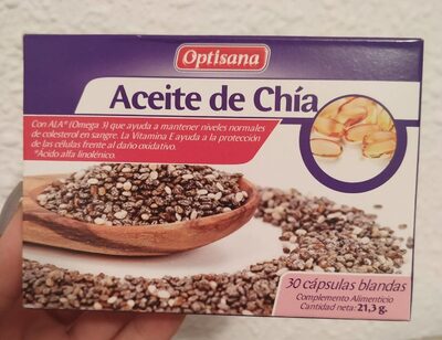 Cápsulas aceite de chía