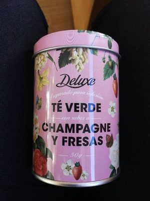 Te verde  con champagne
