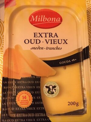Gouda extra vieux front packaging