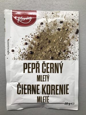 Pepř černý mletý