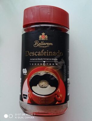 Café descafeinado soluble
