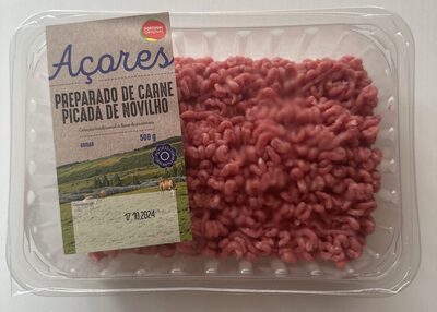 Novilho De Açores Ground Beef front packaging