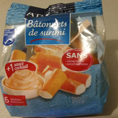 Bâtonnets de surimi