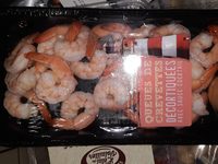 Queues de crevettes Décortiquées