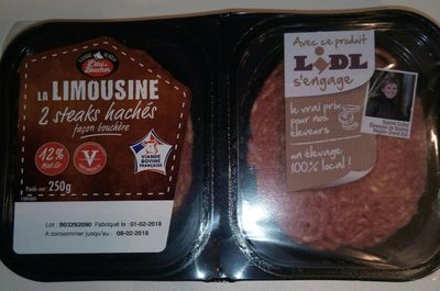 Steaks hachés façon bouchère la limousine