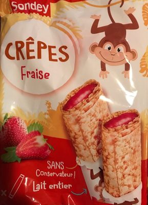 Crêpes fraise front packaging