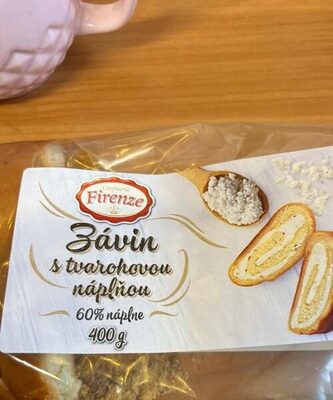 Závin s tvarohovou näplňou