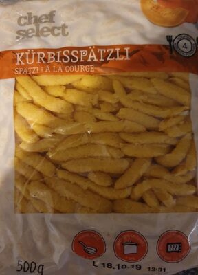 Kürbisspätzli