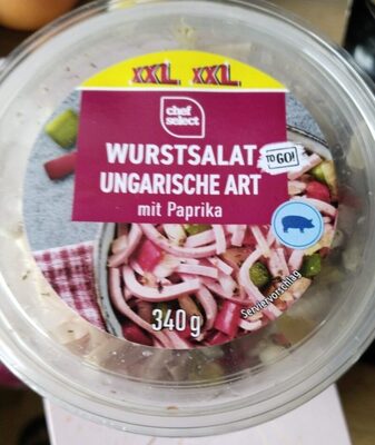 Wurstsalat Ungarische Art XXL