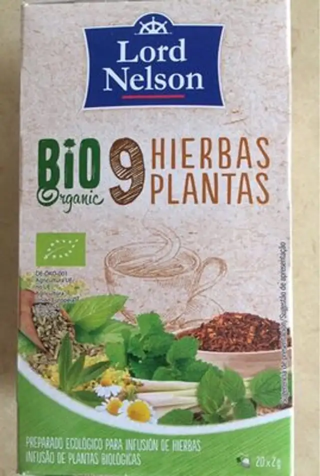 Bio organic 9 herbes front packaging