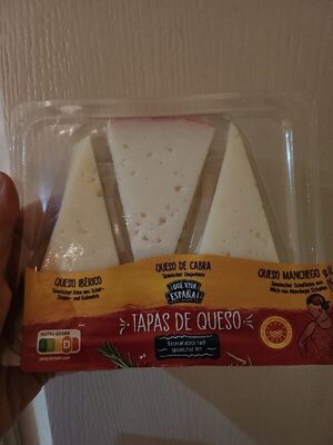 Tapas de queso