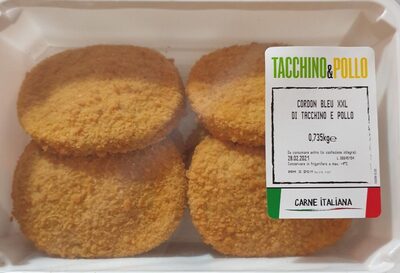 Cordon bleu xxl di tacchino e pollo