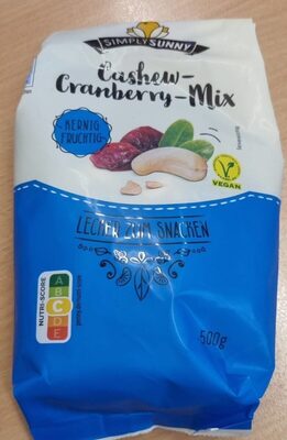 Cashew Cranberry Mix