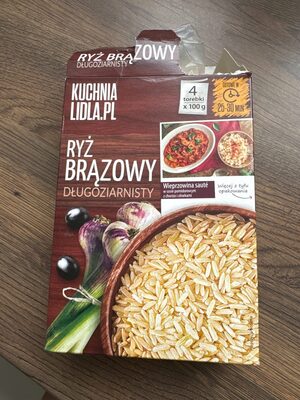 Ryż Brązowy - Długoziarnisty