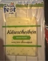Alpen Fest Cheese Slices - Herb