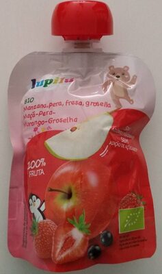 Manzana, pera, fresa, grosella