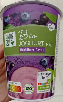 Bio Joghurt mild Heidelbeer-Cassis