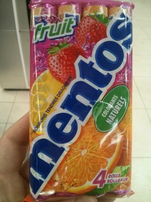 Mentos fruits 
