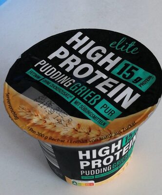 High protein Pudding Grieß PUR