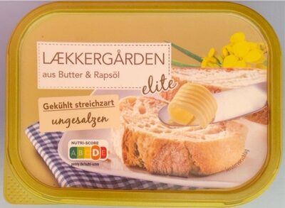 Lækkergården aus Butter & Rapsöl ungesalzen