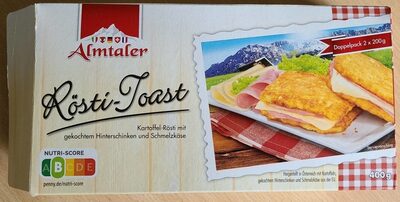 Rösti-Toast front packaging