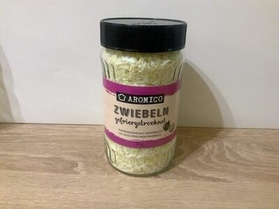 Zwiebeln gefriergetrocknet