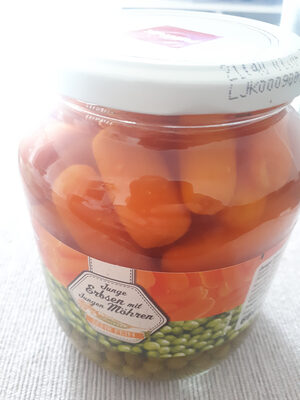 Erbsen und Möhren