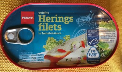 Heringsfilets in Tomatensauce