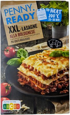 Lasagne front packaging