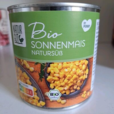 Bio-Sonnenmais natursüß