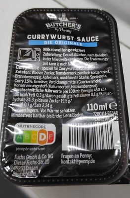 Currywurst Sauce front packaging