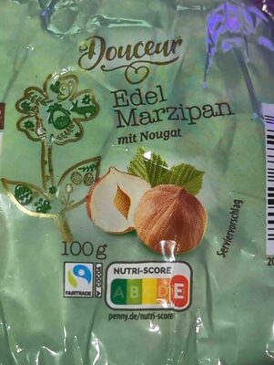 Edel Marzipan mit Nougat