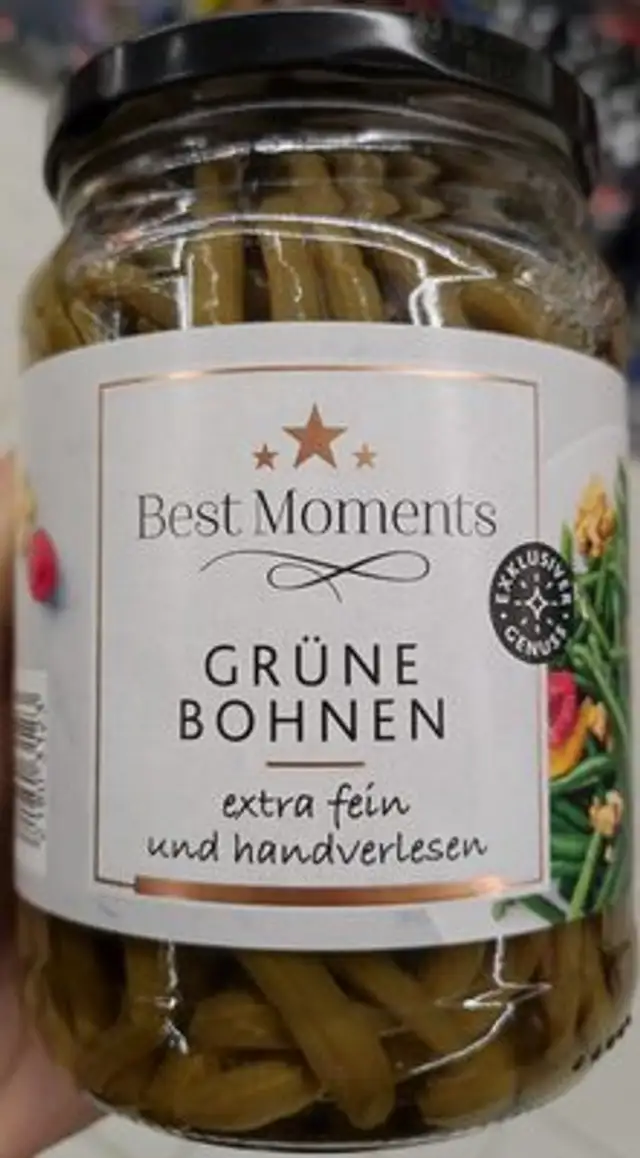 Bohnen fein front packaging